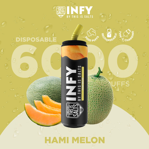 INFY 6000 Puffs Hami Melon กลิ่นเมลอน