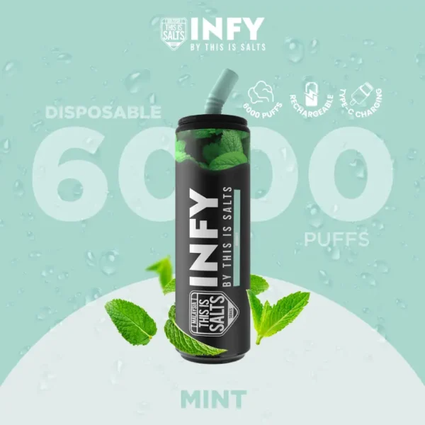 INFY 6000 Puffs Mint กลิ่นมิ้นท์