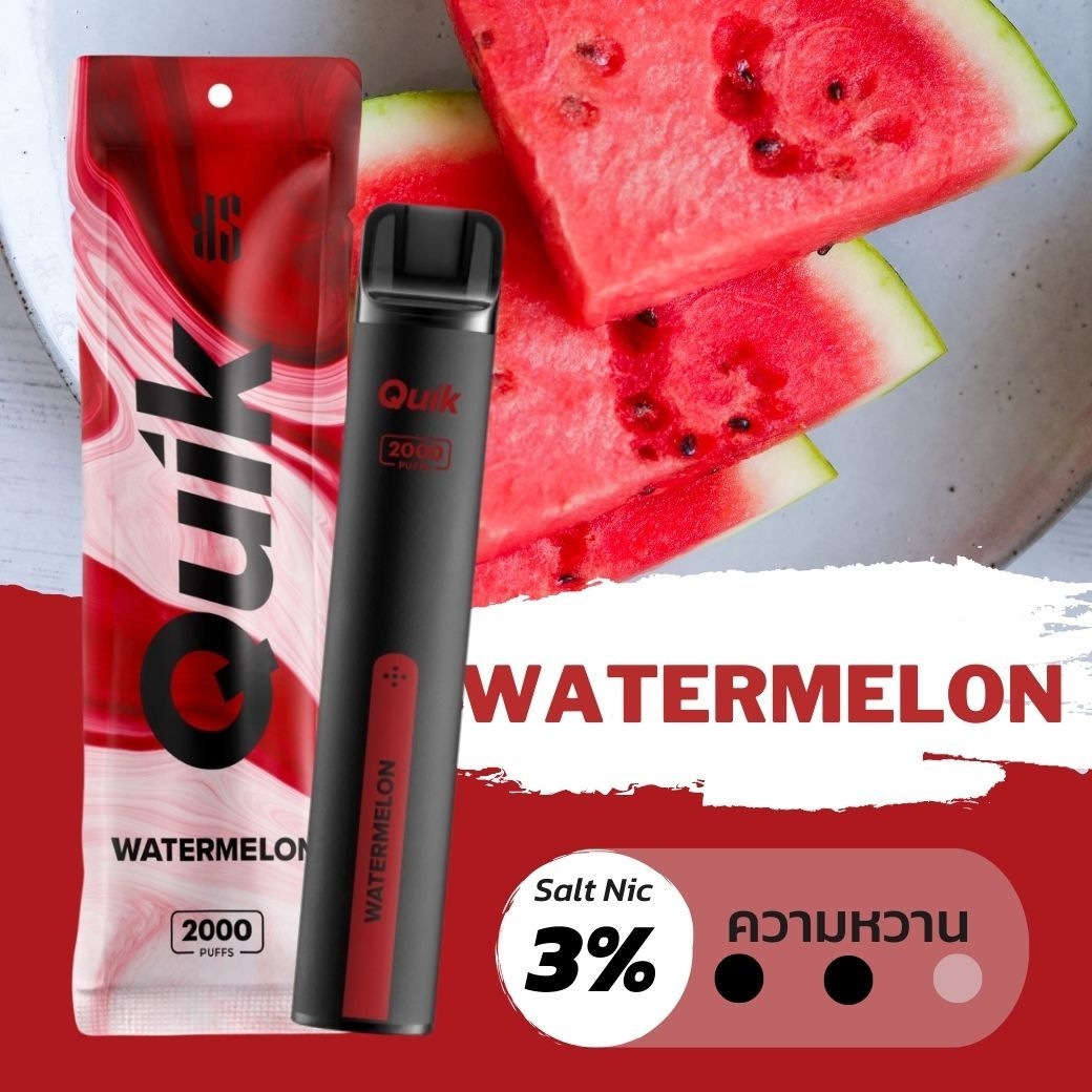 ks quik 2000 puffs watermelon